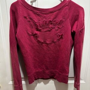 Diesel Women's Red Long Sleeve